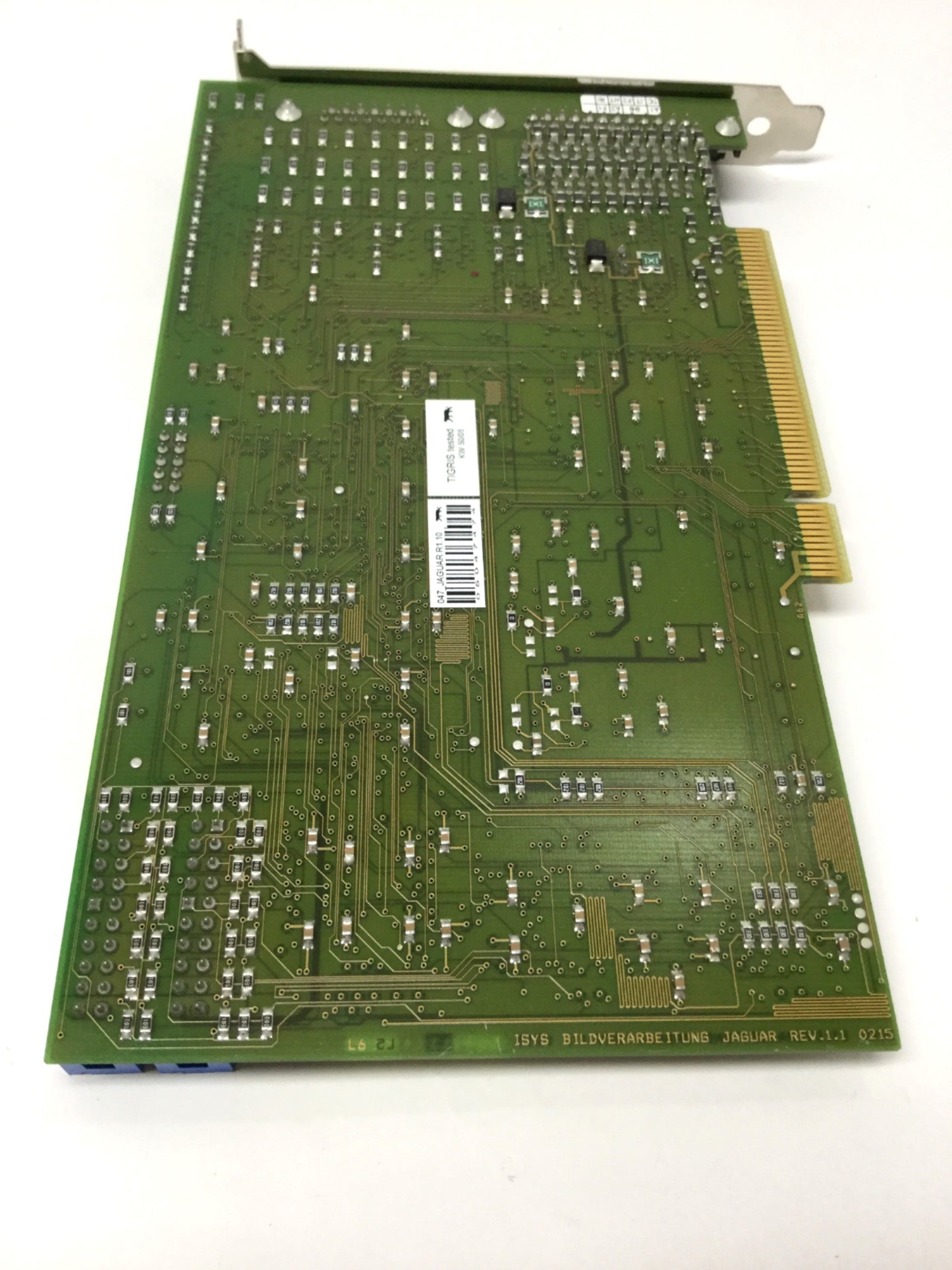 Used Isys 0215 Jaguar 32-bit PCI Control Card PCB from Ekra X5 Solder Paste Printer