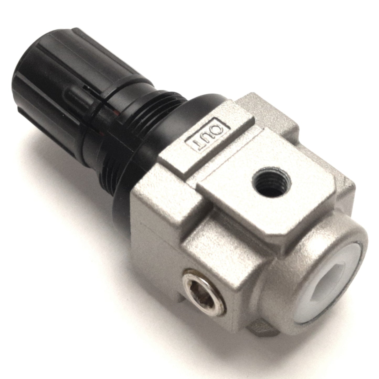 New SMC AR10-M5H-Z Relieving Regulator 0.05 - 0.7 MPa Set, M5 Ports, w/ Set Nut