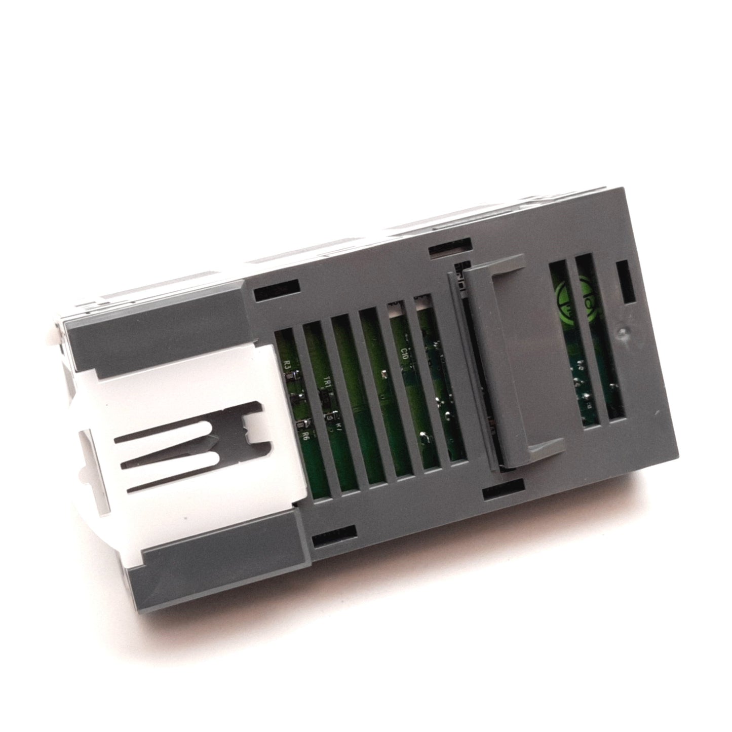 Used Horner HE599ETX200C SmartRail I/O Ethernet Base, In: 24VDC 0.55A, Out: 5VDC 1.5A