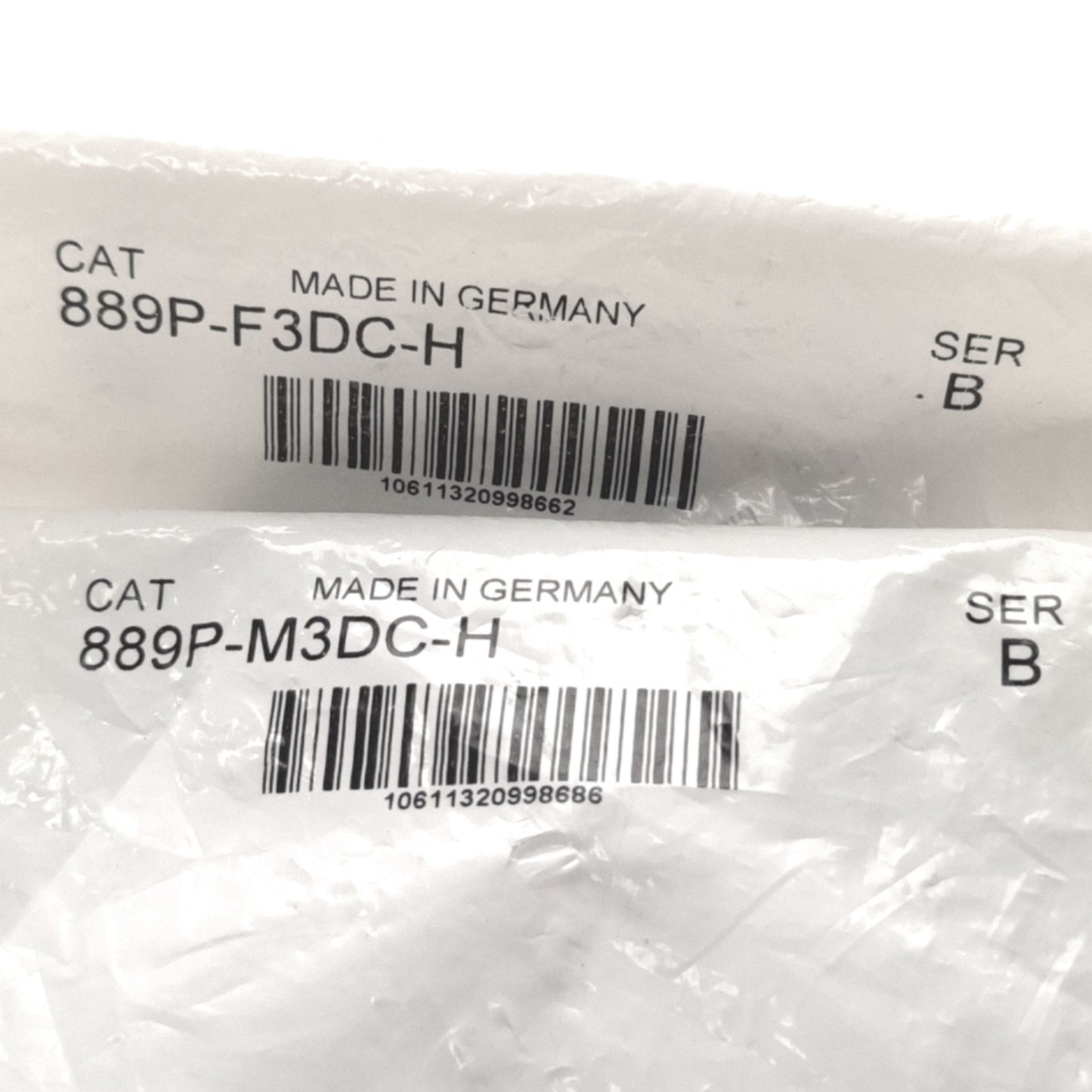 New Lot of Allen Bradley 889P-M3DC-H & 889P-F3DC-H Connectors Male/Female Pico 3-Pin