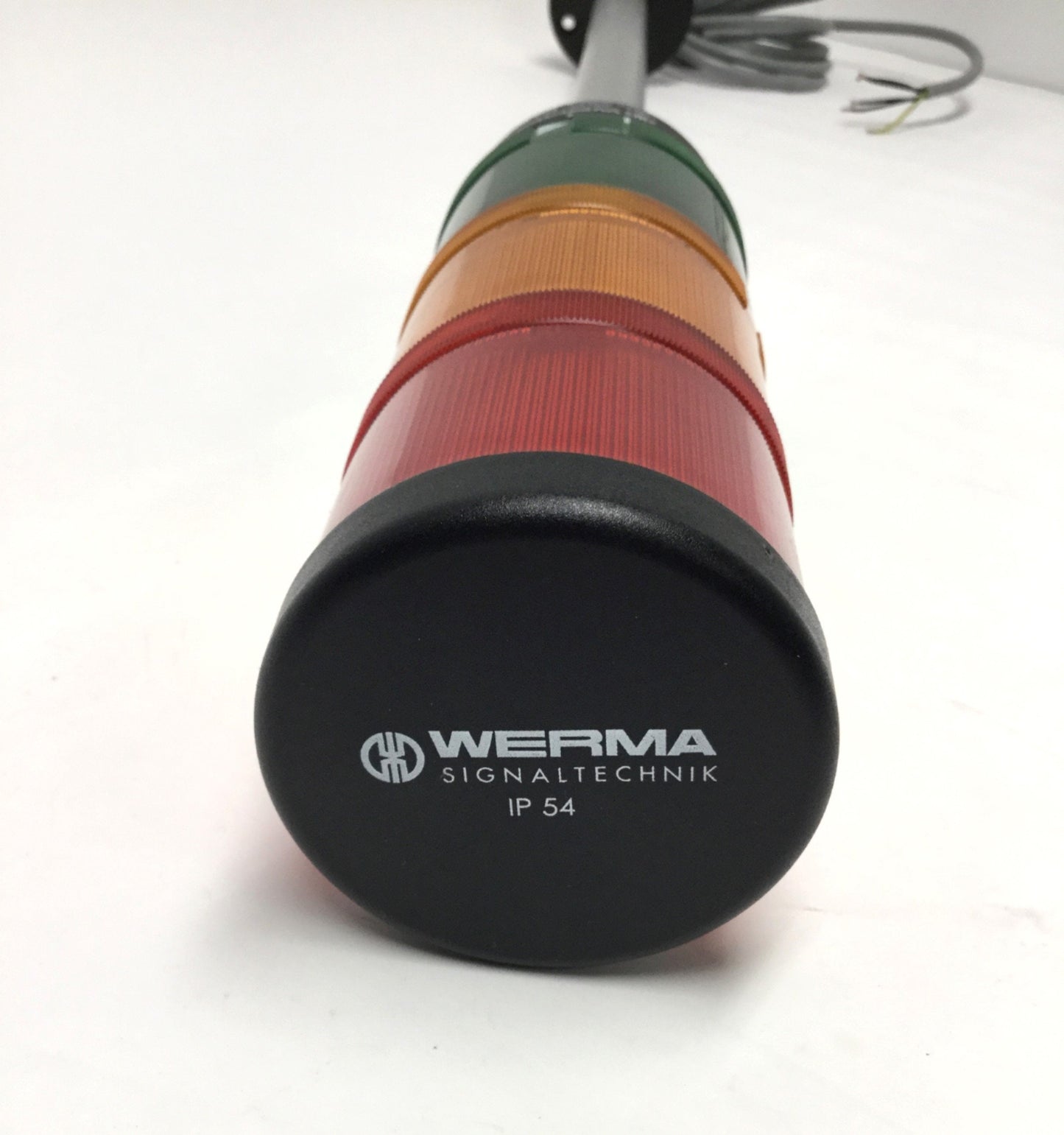 Used Werma 840.080.00 KombiSIGN Signal Tower Stacklight 24V Red, Green, Amber, 24"
