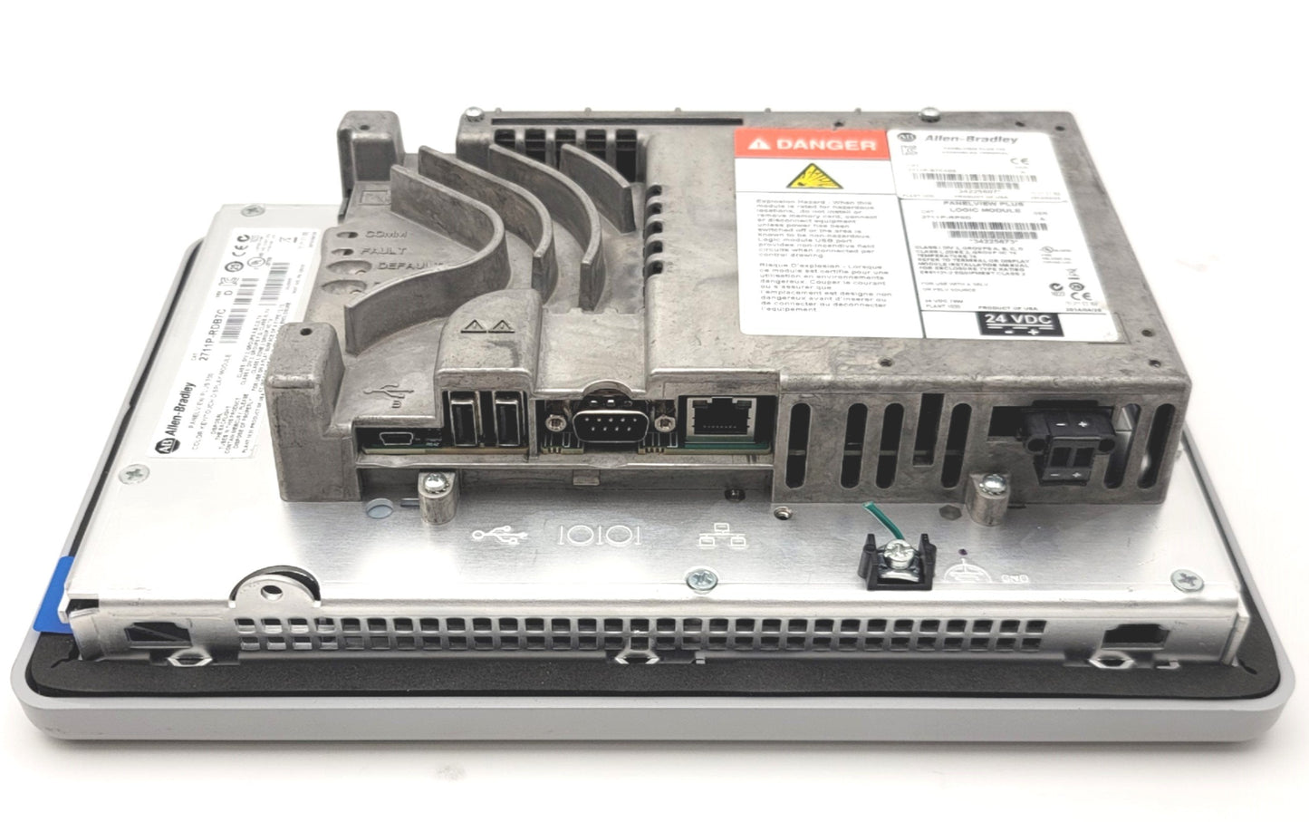 Used Allen Bradley 2711P-B7C4D8 PanelView Plus 700 Keypad Terminal 6.5" Color, 24VDC