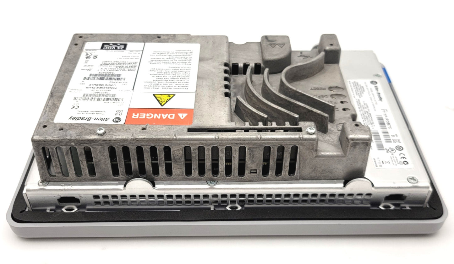 Used Allen Bradley 2711P-B7C4D8 PanelView Plus 700 Keypad Terminal 6.5" Color, 24VDC