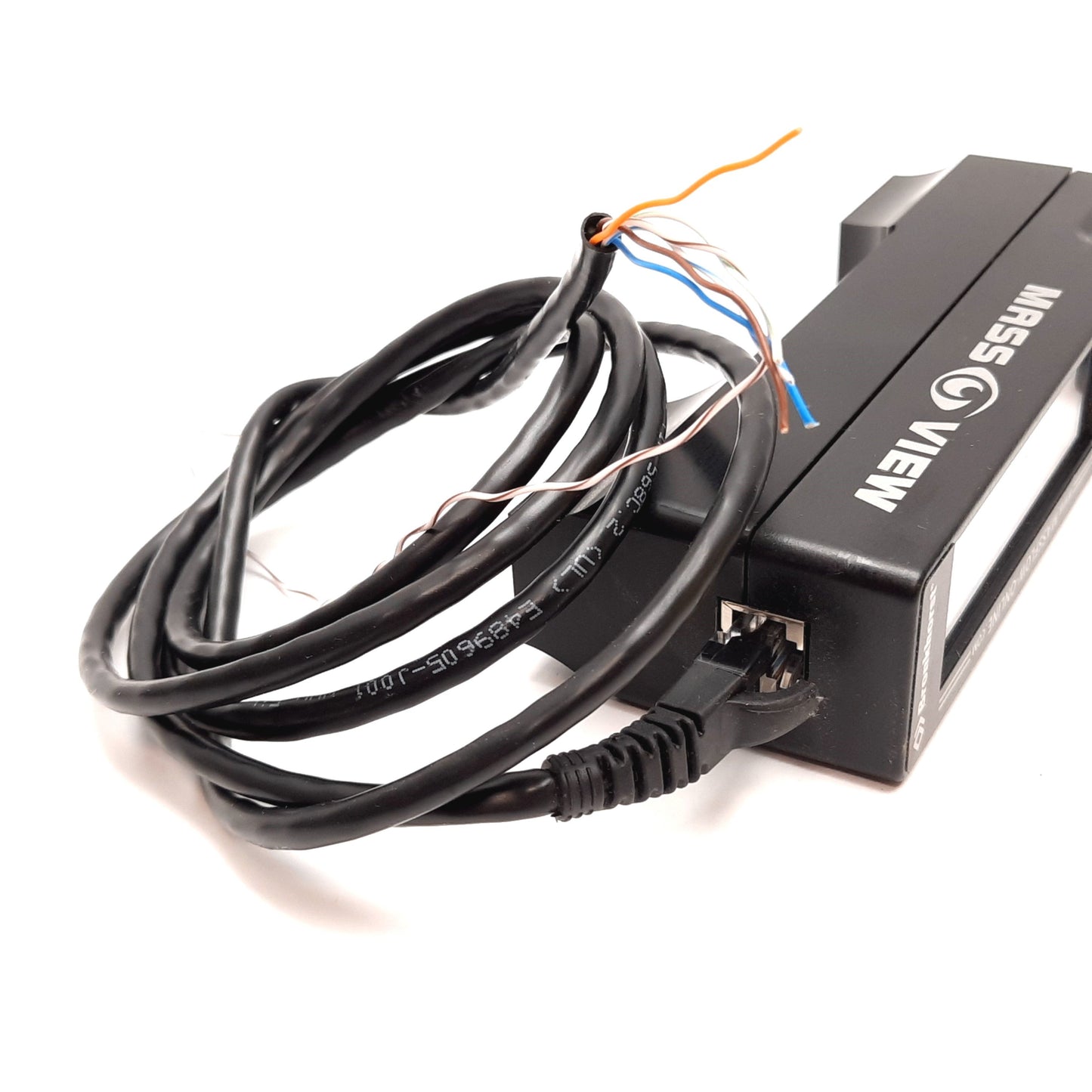 Used Bronkhorst MV-394-He Mass-Flow Helium Flow Regulator, 15-24VDC 0.35A, 10 Bar Max