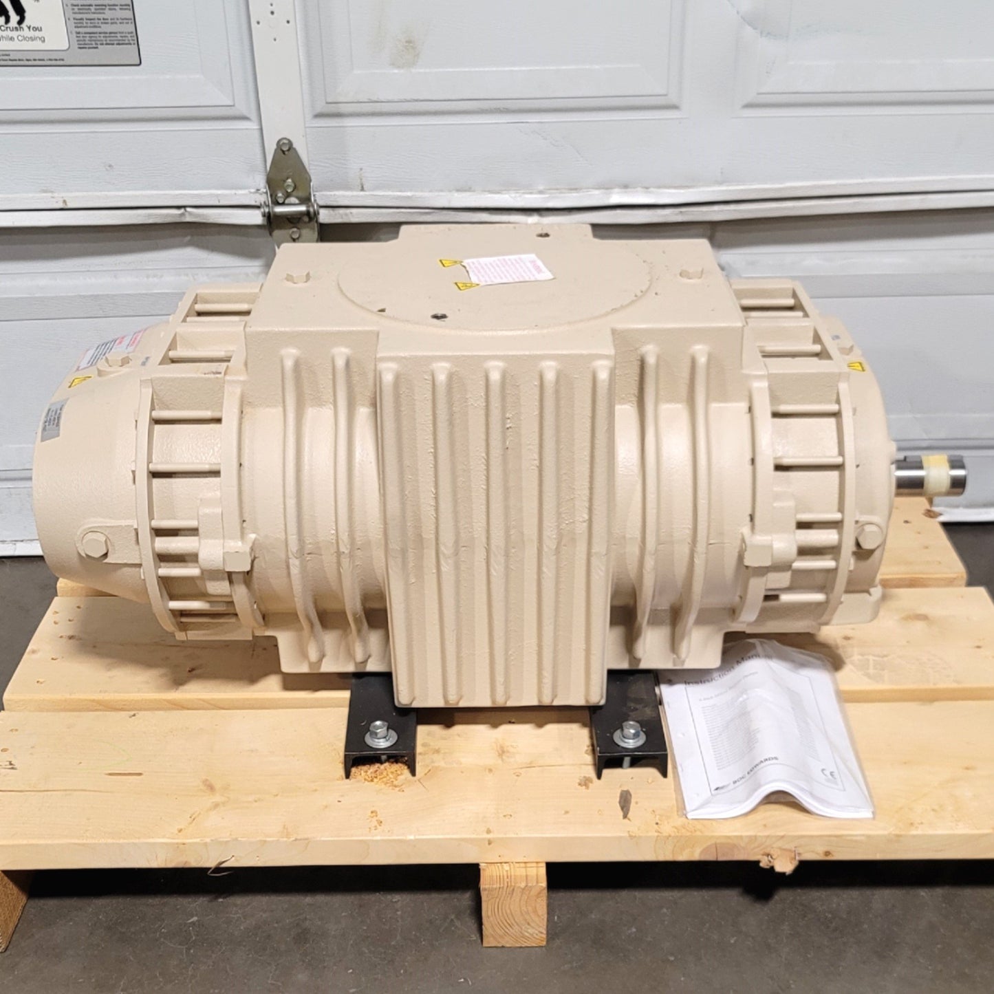 New BOC Edwards Stokes 900-622-MVR101 Booster Pump For Oxygen Service 3840CFM