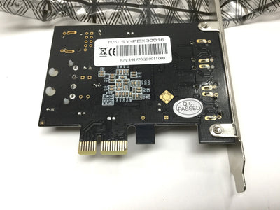 New IOCREST SY-PEX30016 FireWire 800 Expansion 1x 1394a, 2x 1394b PCI-e Combo Card