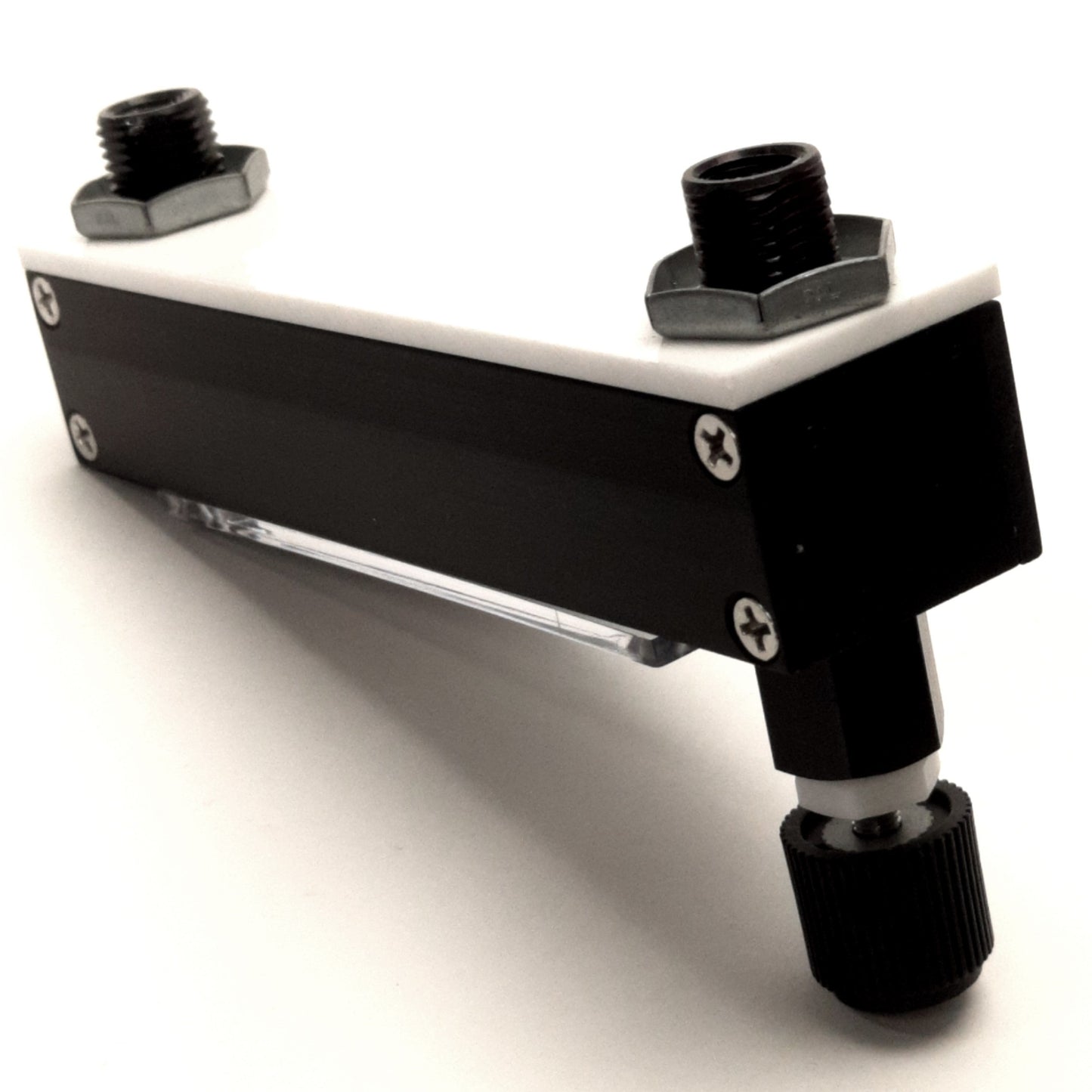 Used Cole Parmer 03216-08 / PMR1-01269 Flow Meter 94 mL/Min O2, 65mm Scale 1/8" NPT