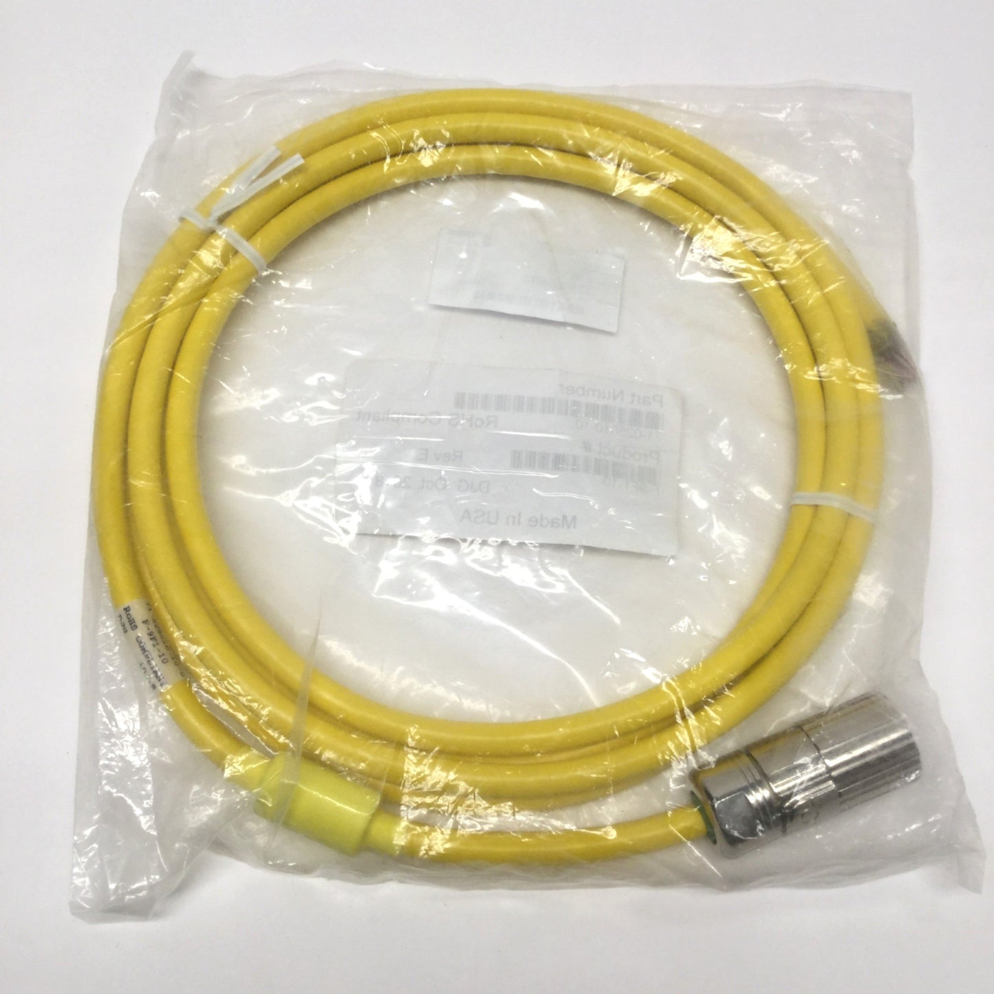 New Parker 71-025010-10 F-9F1 Servo Motor Encoder Feedback Cable PS Connector, 10ft