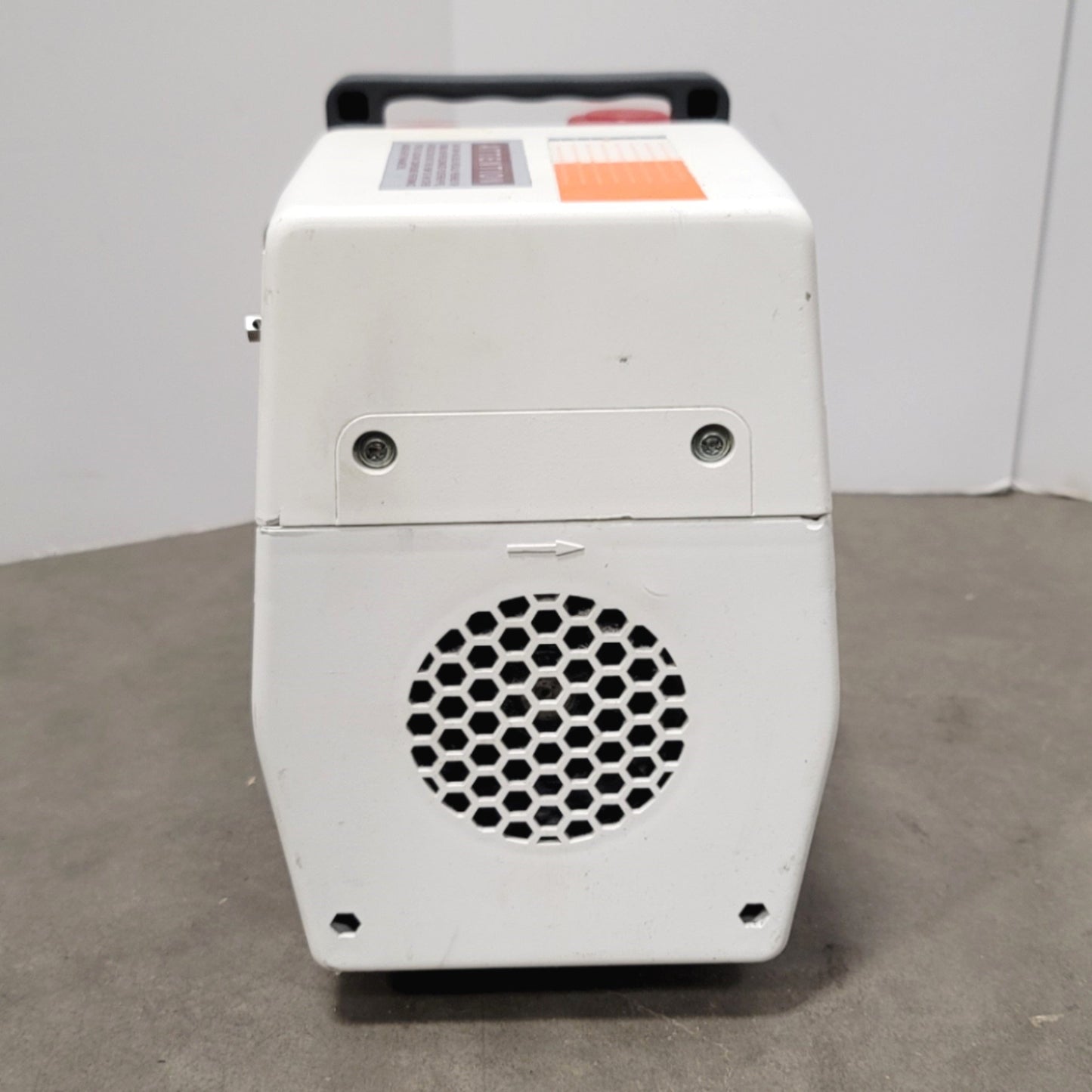 Used Alcatel Pascal 2005 SD Dual Stage Rotary Vane Vacuum Pump 115/220VAC 1-Phase