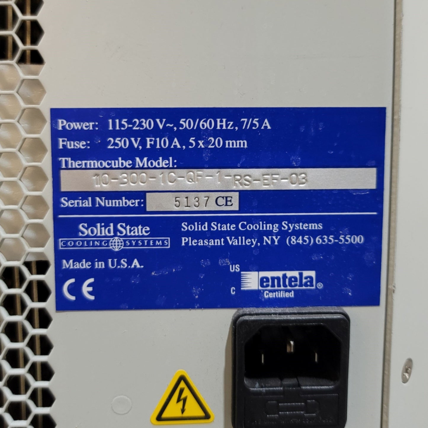 Used Solid State Cooling ThermoCube Cooling System 300W 5-50°C 2 liter/min 115-230VAC