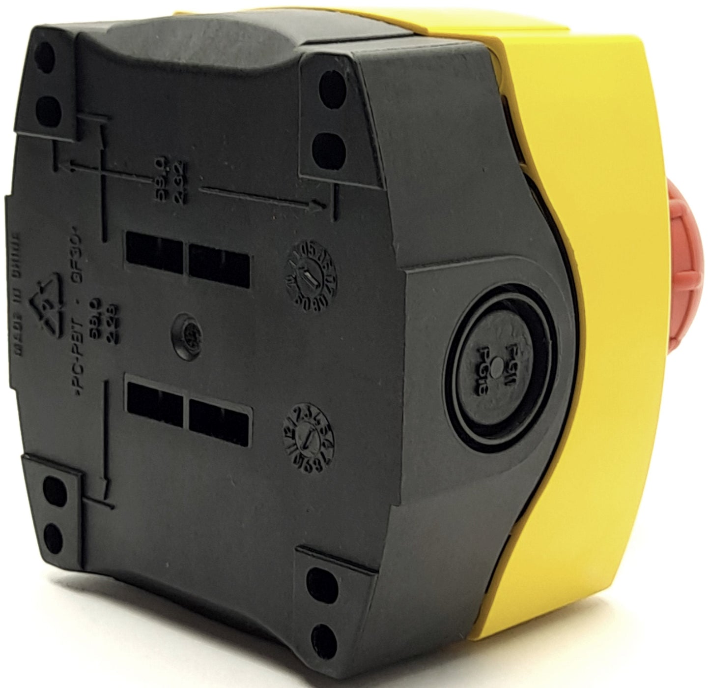 New Allen Bradley 800F-1YP3 1-Hole Enclosure E-Stop Station, 2 x N.C. Contacts