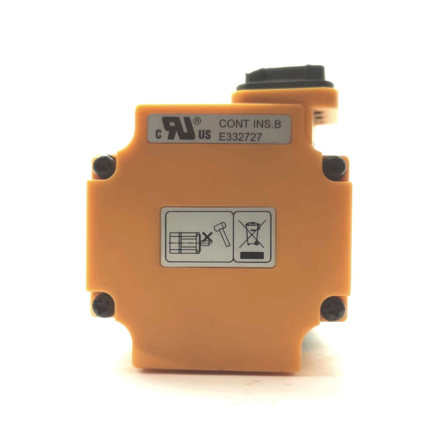 Used Parker PM-FBL02AMK Servo Motor, .2kW, 3000RPM, .64Nm, 3Ø 200V 1.45A, 62mm Frame