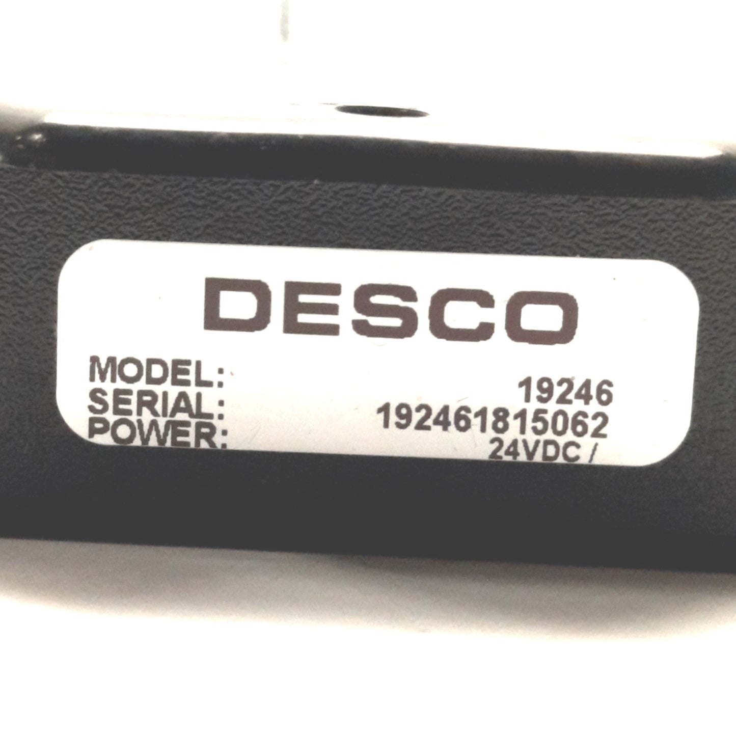 Used Desco 19246 Dual Operator Workstation Continuous Monitor, 24v DC, 500k-10m Ohms