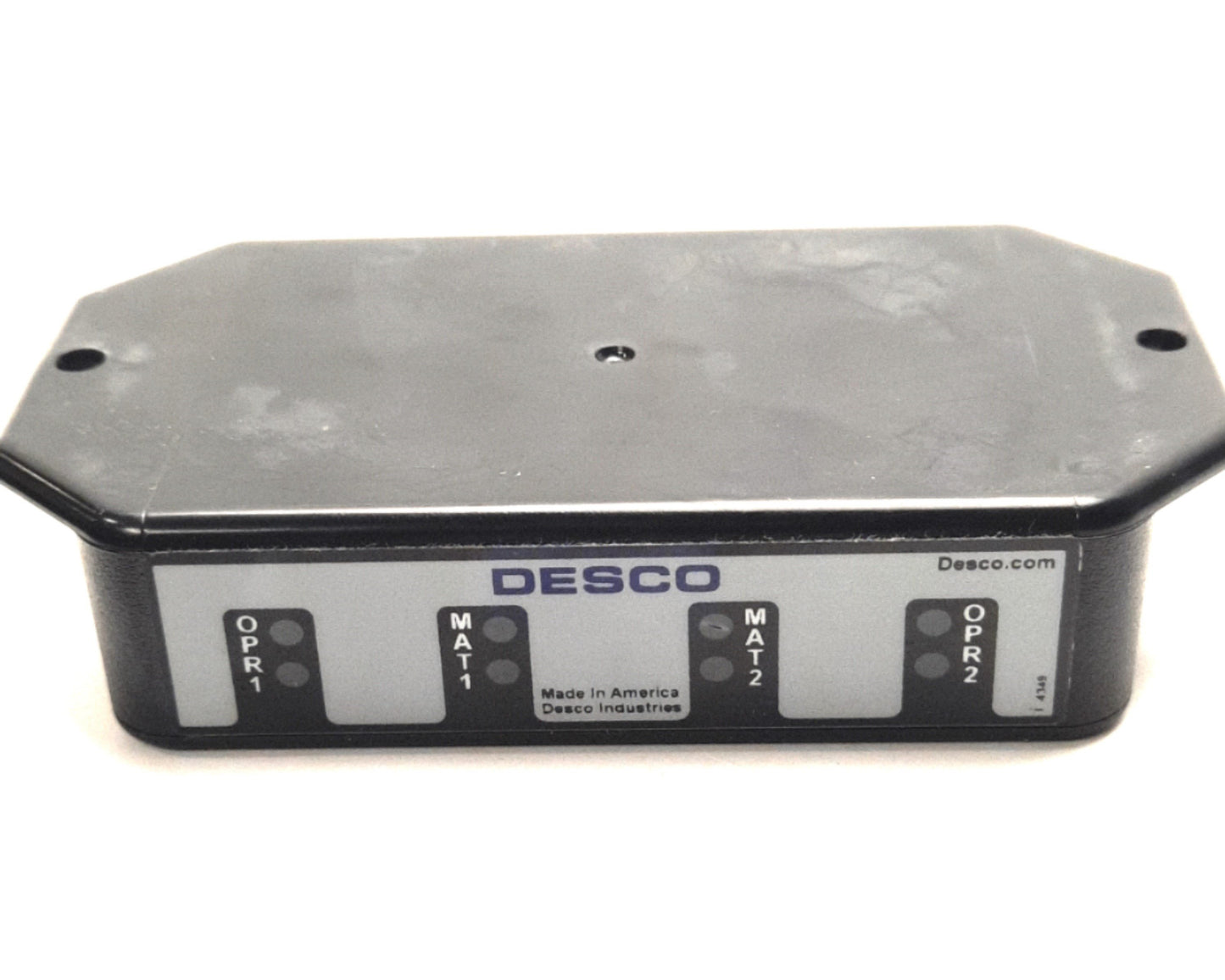 Used Desco 19246 Dual Operator Workstation Continuous Monitor, 24v DC, 500k-10m Ohms