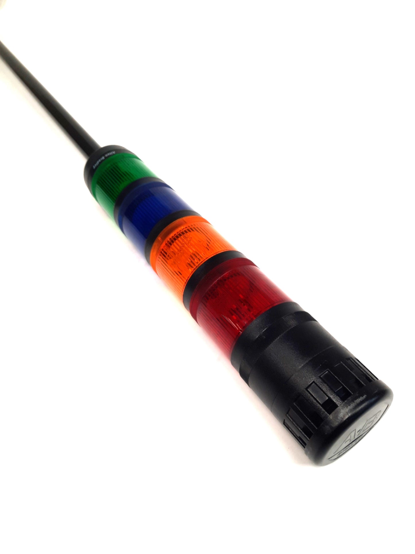 Used Allen Bradley 855T Light Tower Sound Module 24VAC/VDC Blue, Amber, Red, Green