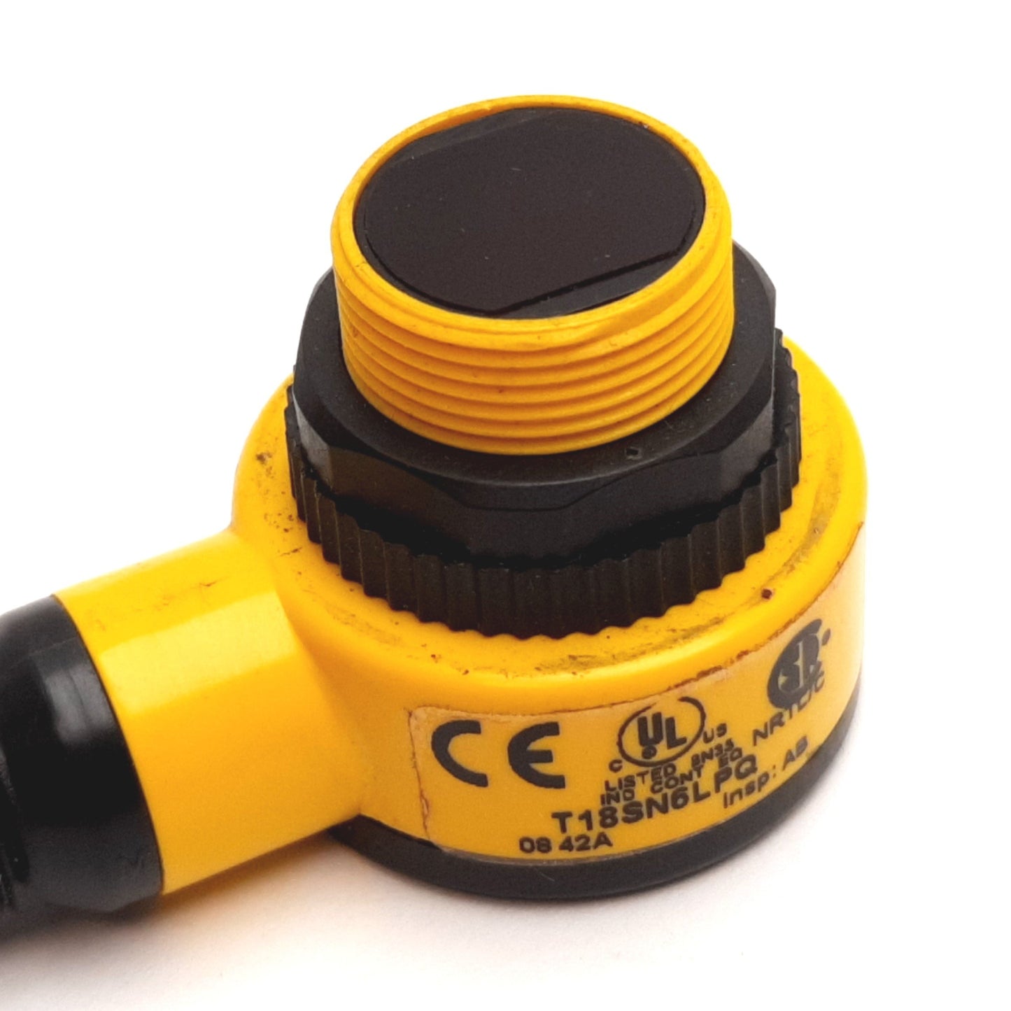 Used Banner T18SN6LPQ Photoelectric Sensor, Range: 2m, Supply: 10-30VDC, Output: NPN