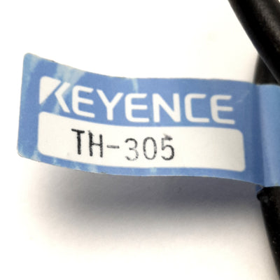 Used Keyence TH-305 Fine Metal Detector Sensor Head 5mm Dia. Detecting Area, 3 Feet