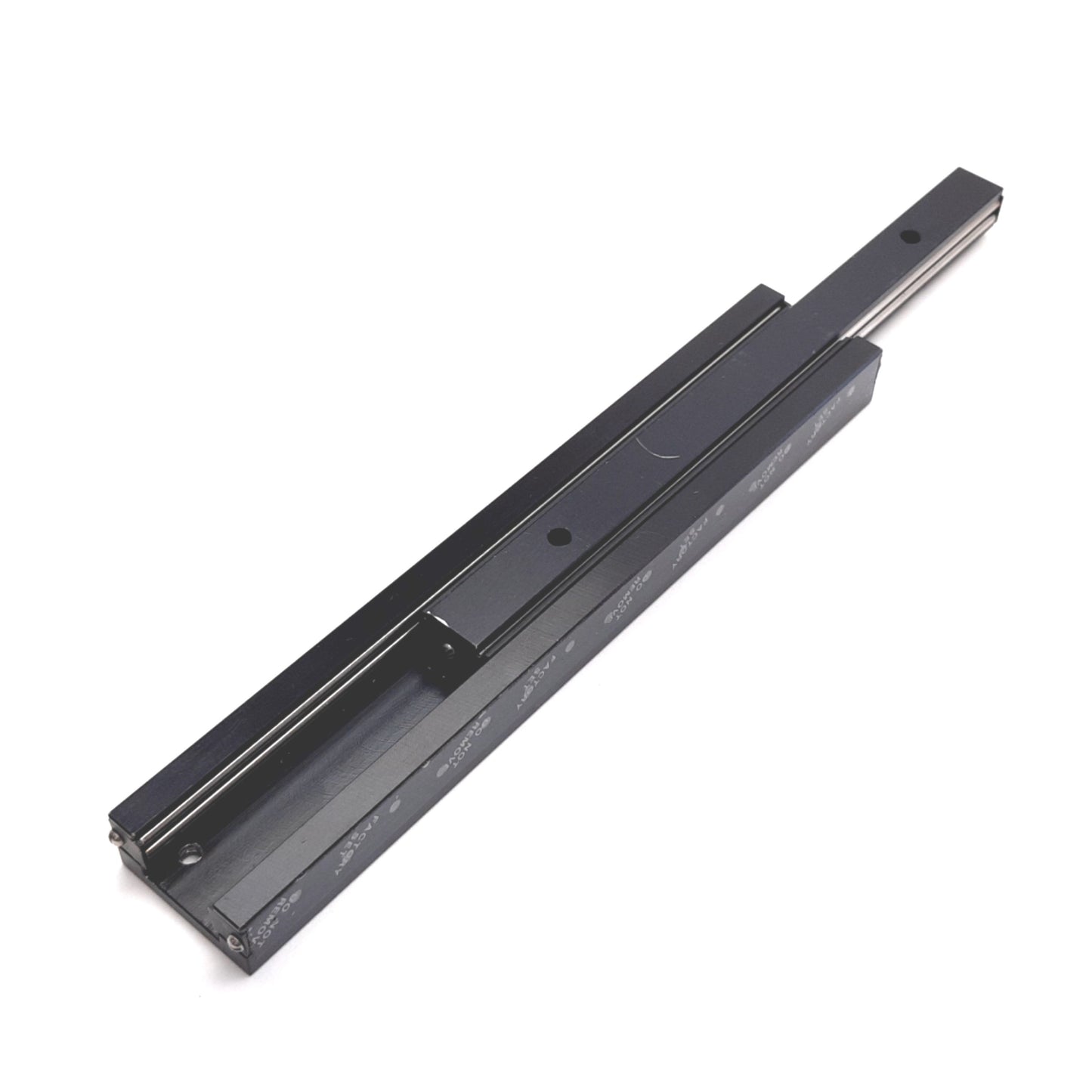 Used Parker 3511-40 Ball Bearing Slide, 4" Travel, 6"x1.06"x0.54", 56lbs Capacity