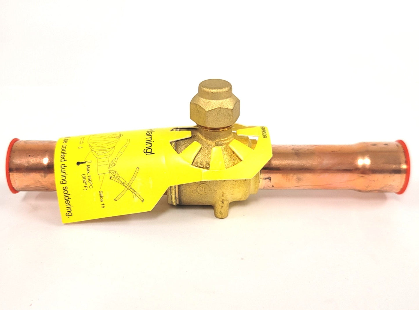 New Danfoss 009G7025 Refrigerant Shut-Off Ball Valve 7/8" ODF Solder 650psig/45bar