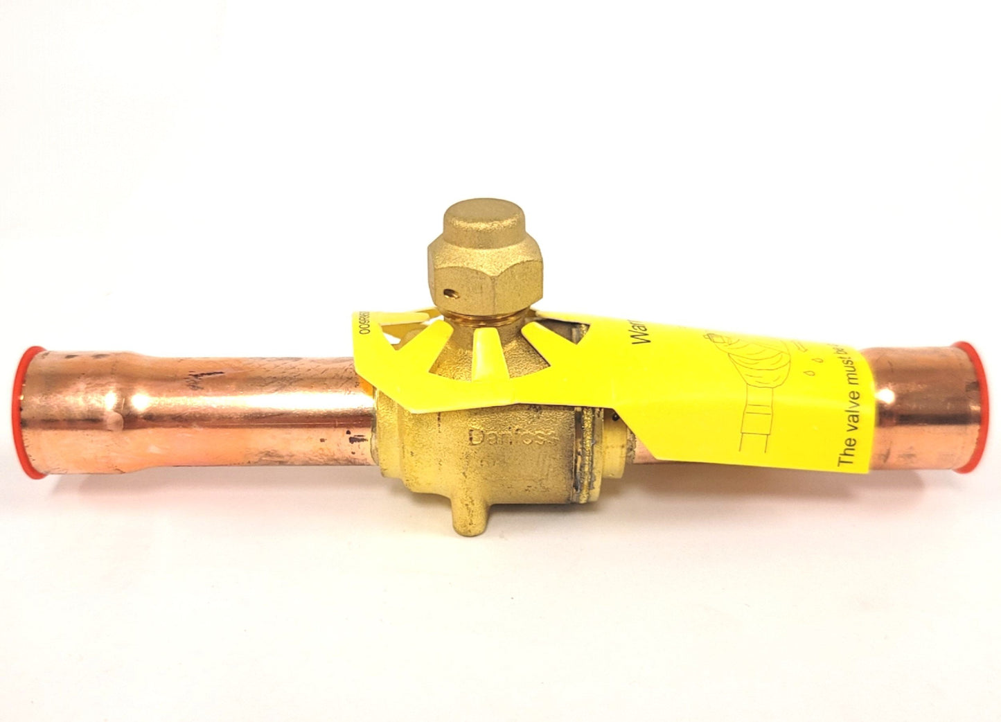 New Danfoss 009G7025 Refrigerant Shut-Off Ball Valve 7/8" ODF Solder 650psig/45bar