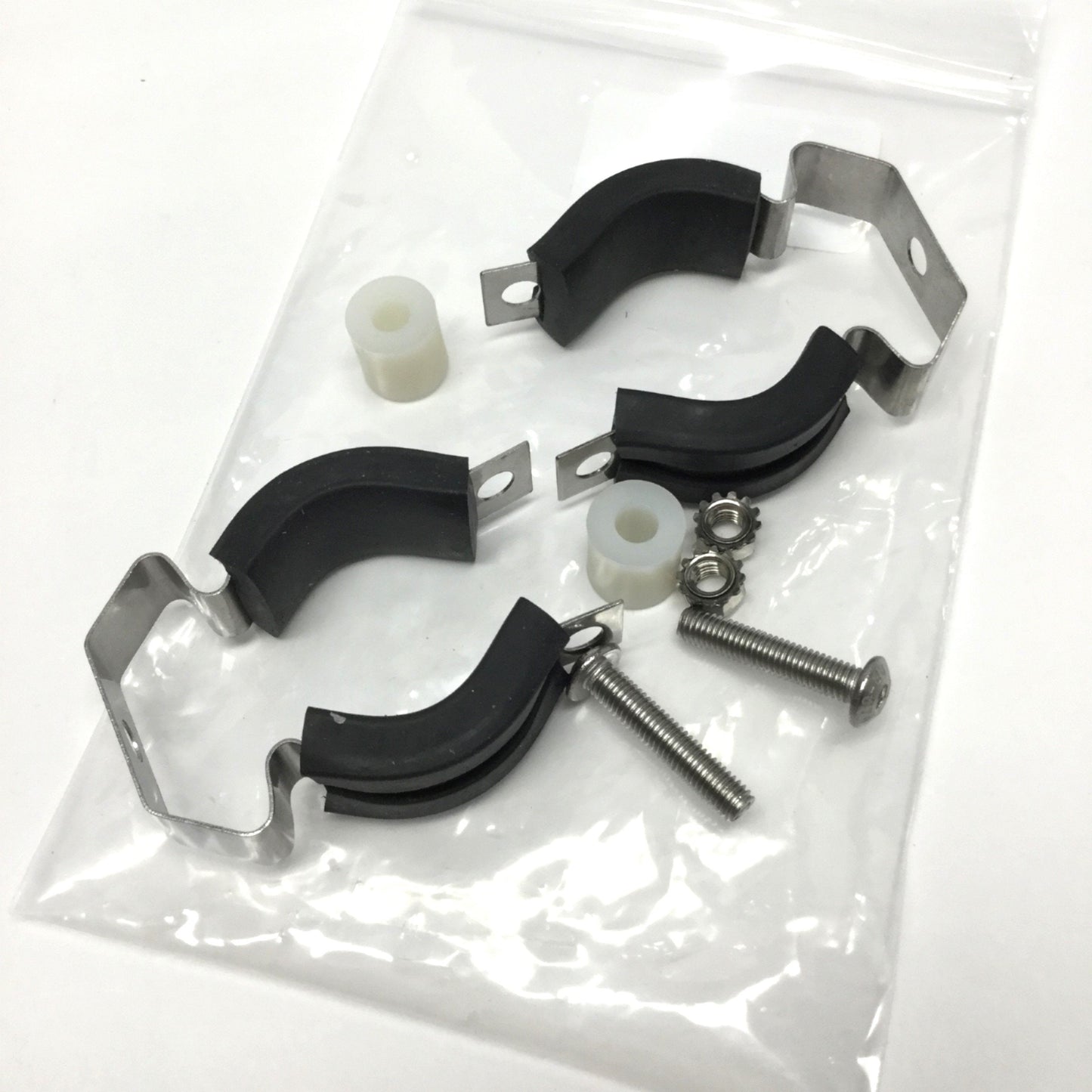 New Banner LMBWLS27T 804163 Clamp Mounting Bracket Kit for WLS27 LED Strip Lights