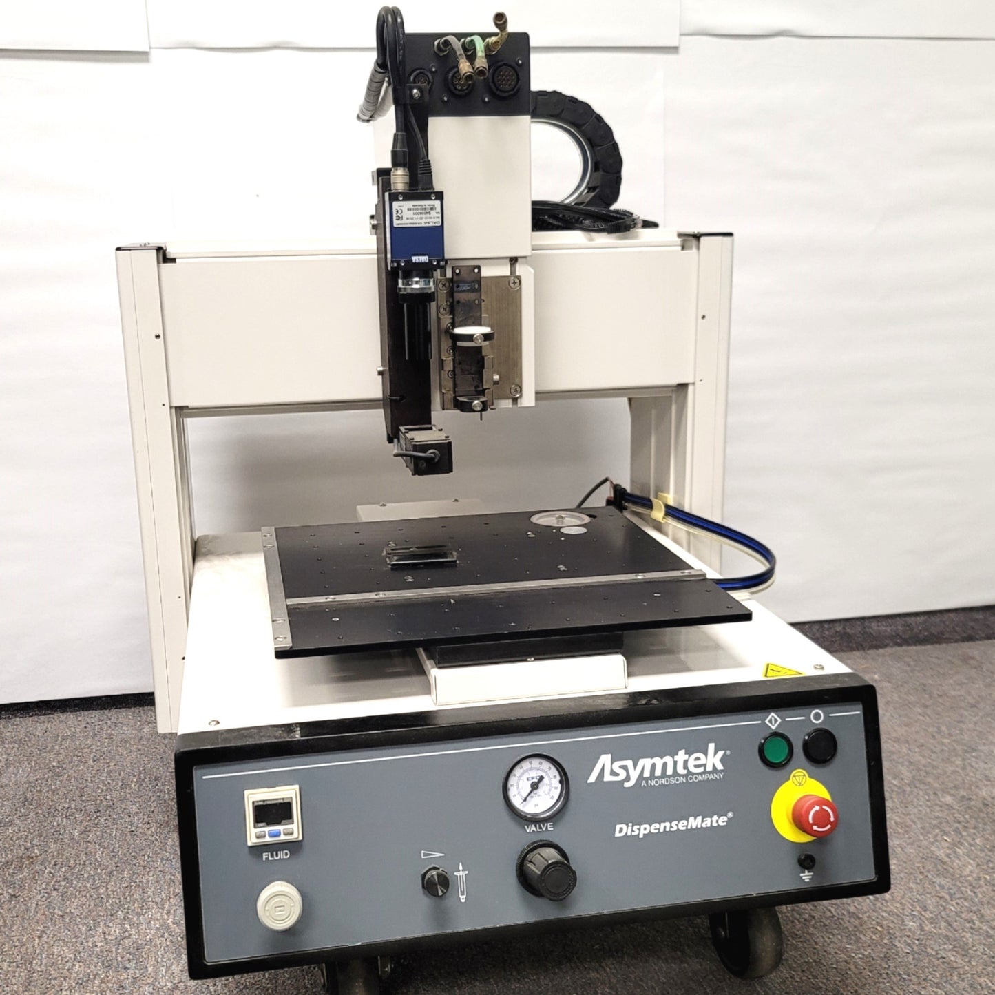 Used Nordson Asymtek D-583 DispenseMate Benchtop Dispensing System, 100-240VAC