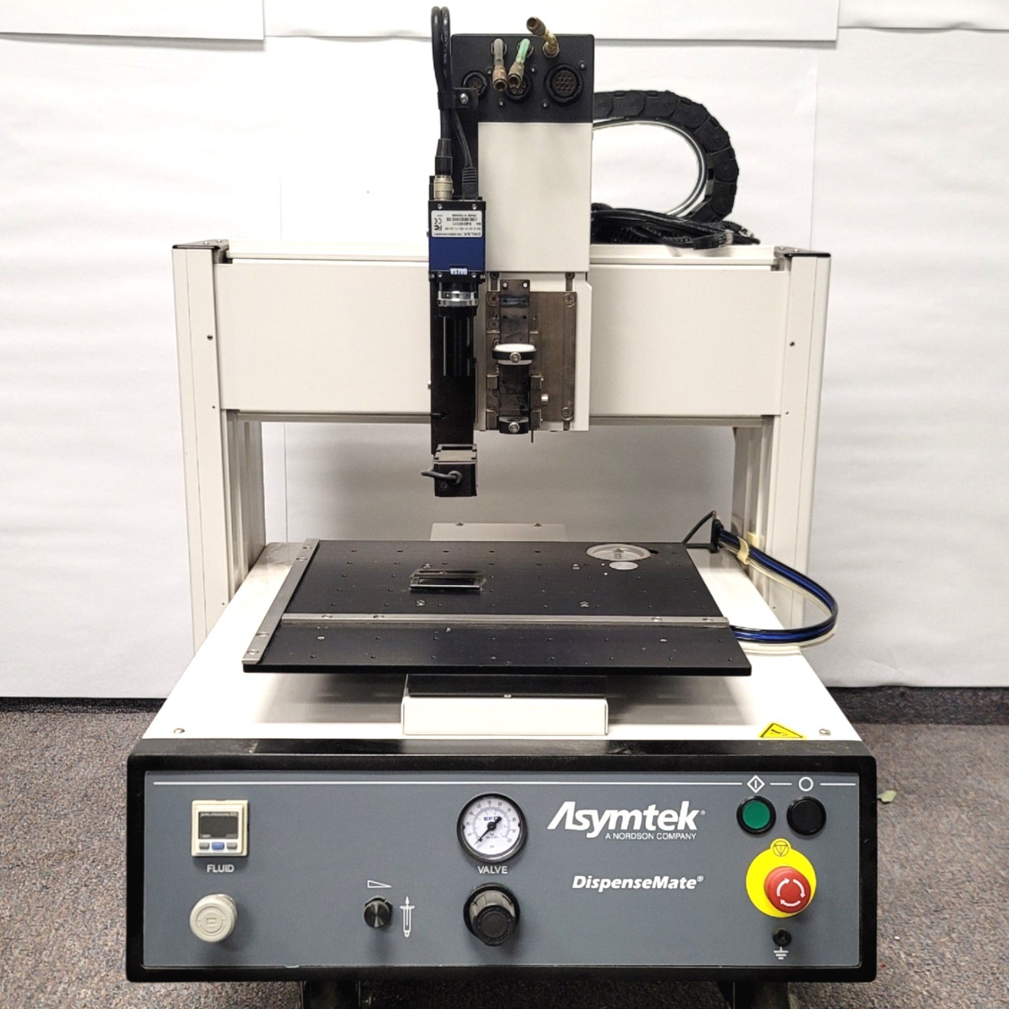 Used Nordson Asymtek D-583 DispenseMate Benchtop Dispensing System, 100-240VAC