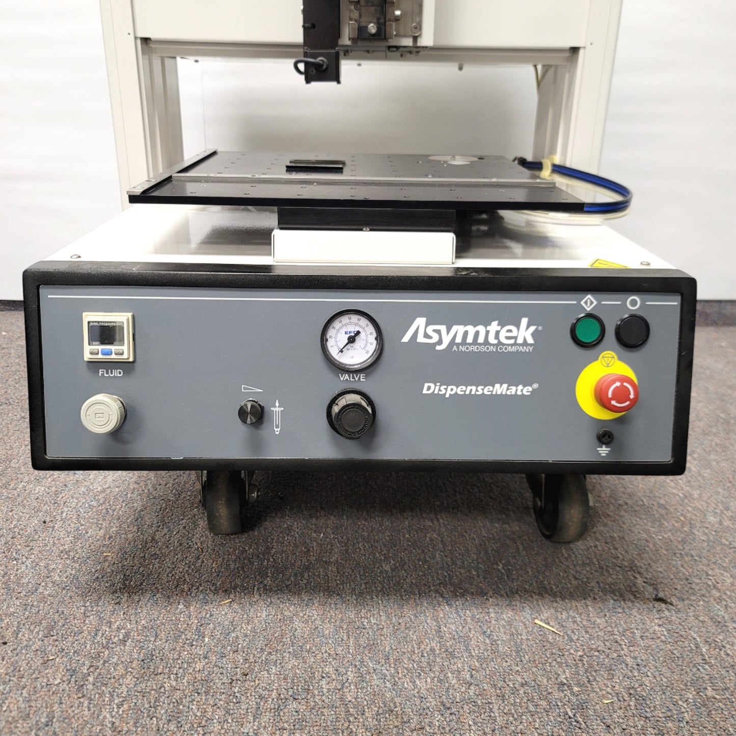 Used Nordson Asymtek D-583 DispenseMate Benchtop Dispensing System, 100-240VAC