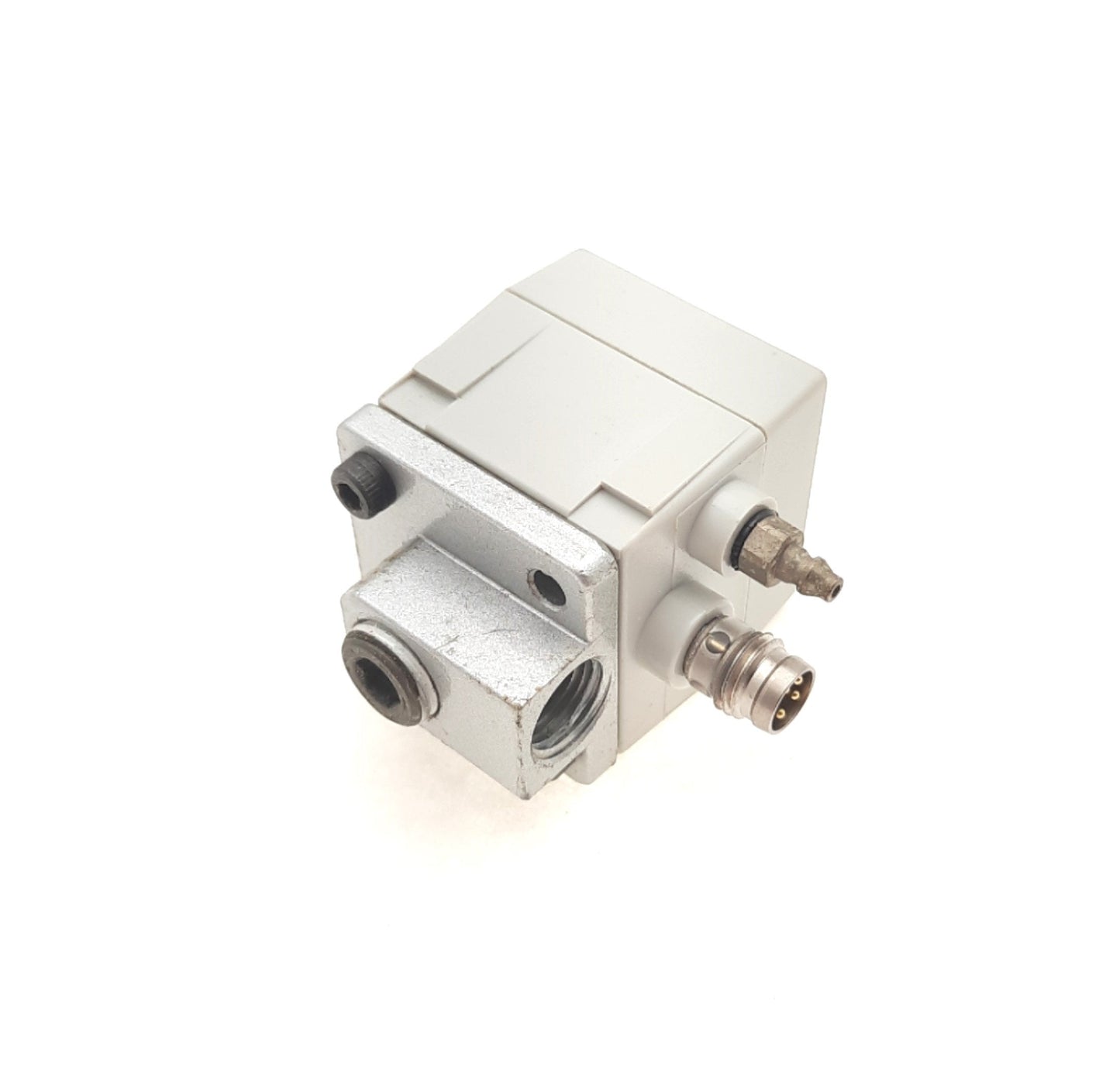 Used Parker MPS-V3N-NC Pressure Sensor, 10.8-30VDC, NPN, 0 to -30inHg, 1/8 NPSF Ports