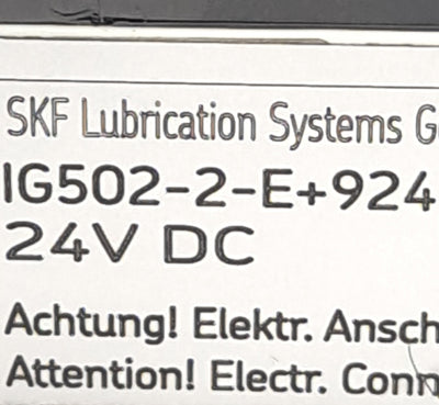 Used SKF IG502-2-E+924 Universal Control and Monitoring Device for Vehicles, 24VDC