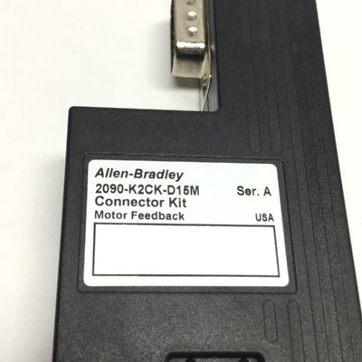 New Other Allen Bradley 2090-K2CK-D15M Kinetix Motor Feedback Connector 15-Pin D-Sub Male