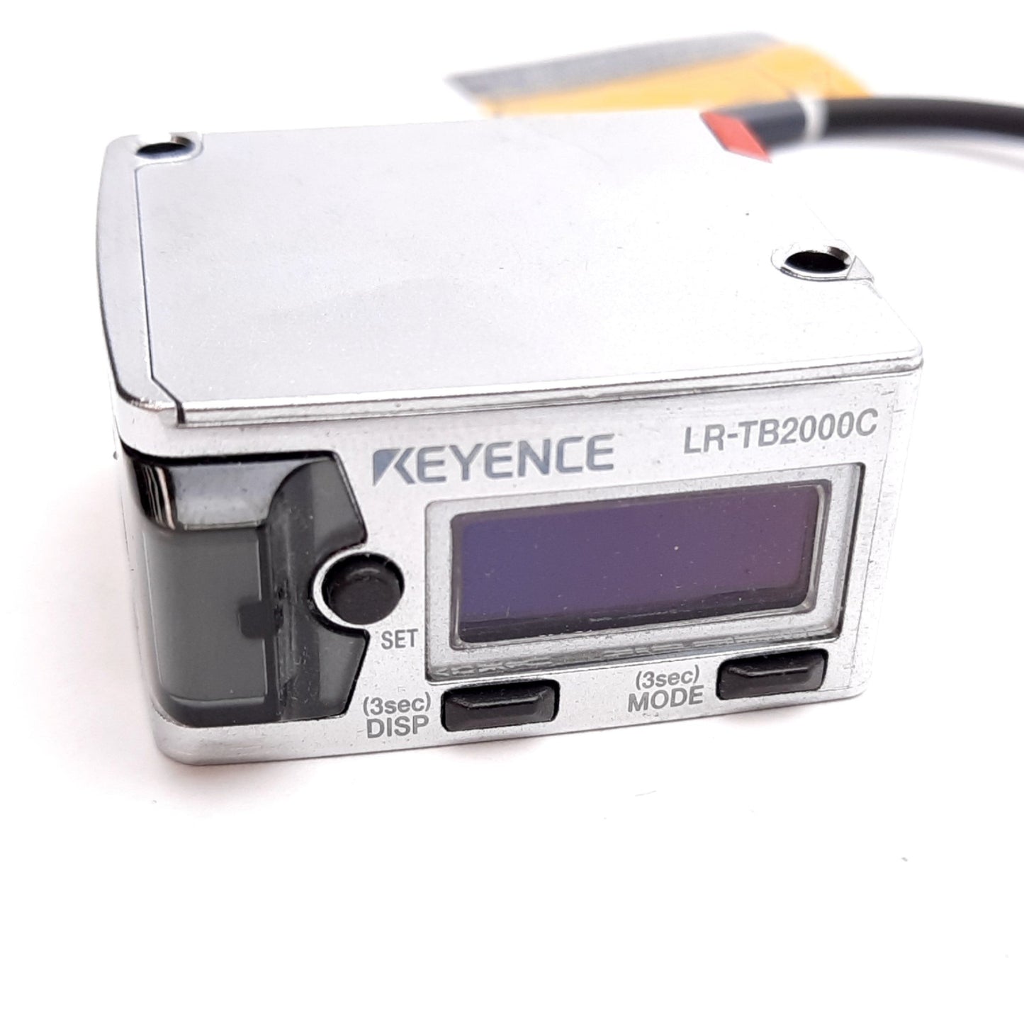 Used Keyence LR-TB2000C Photoelectric Laser Sensor, 60-2000mm, 20-30VDC, 4-Pin M12