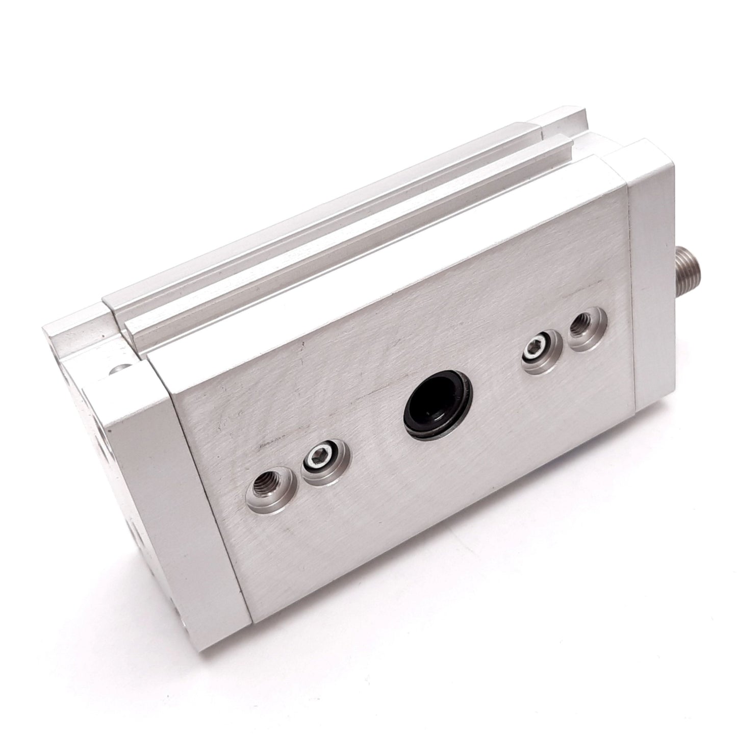 Used Festo DRRD-16-180-FH-PA Rotary Actuator, Rotation: 180°, 0.3-0.8MPa, M5x0.8