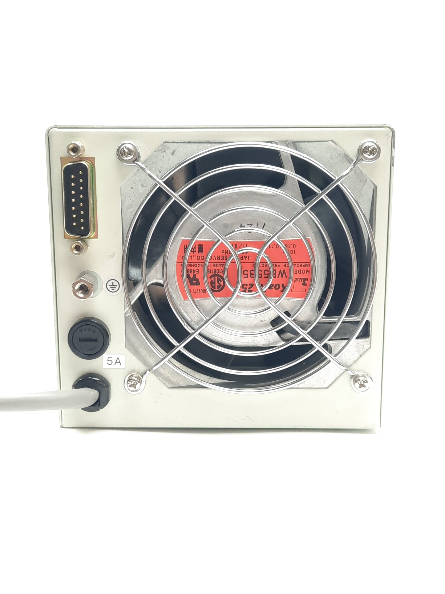 Used Moritex MHF-G150LR Fiber Optic Light Source, 100VAC, 3A, 5A Fuse, 150W Lamp