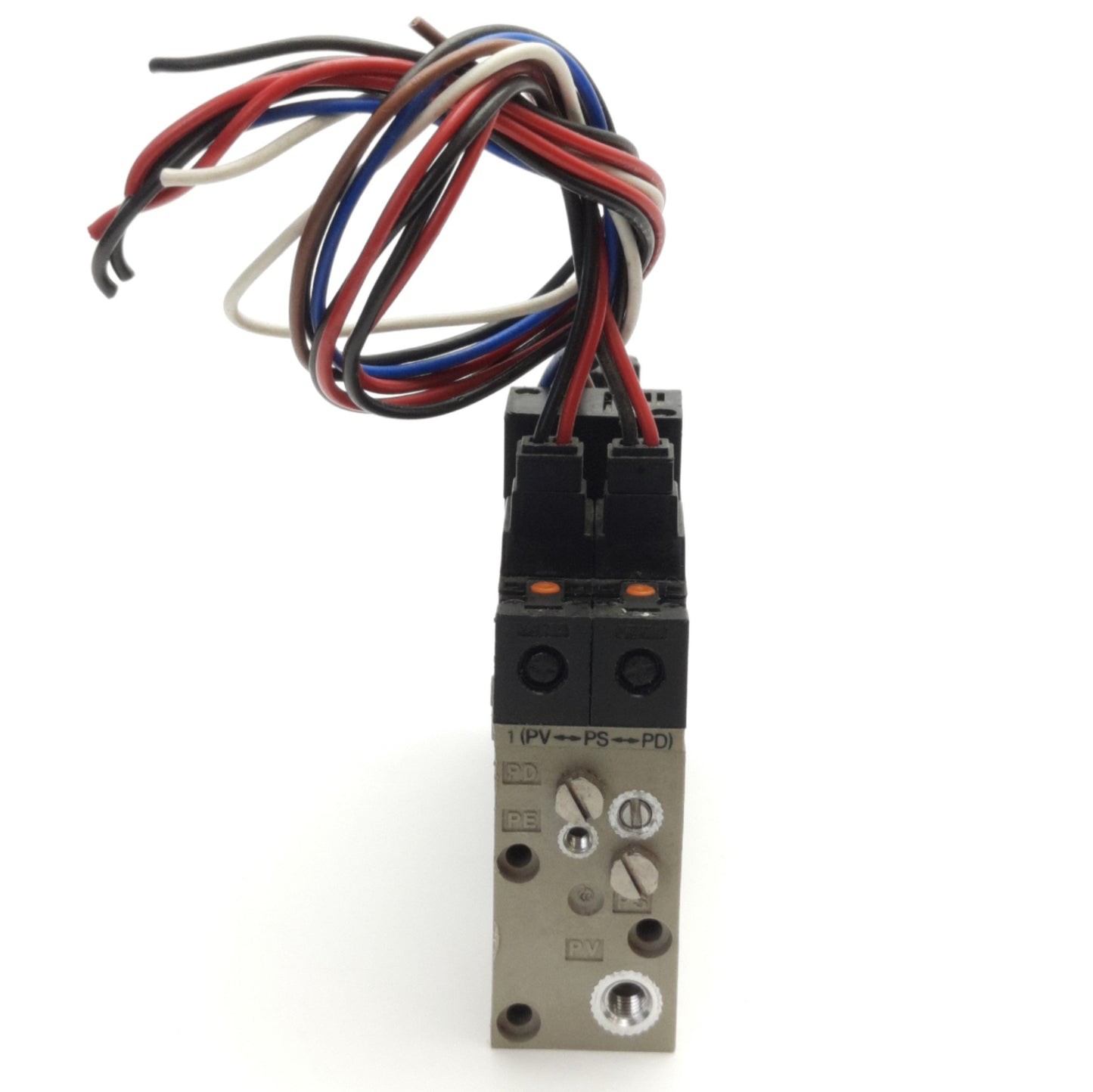 Used SMC ZSE3-0X-23 Vacuum Switch W/ VJ114 24v DC Sol Valve, M5, NPN Output