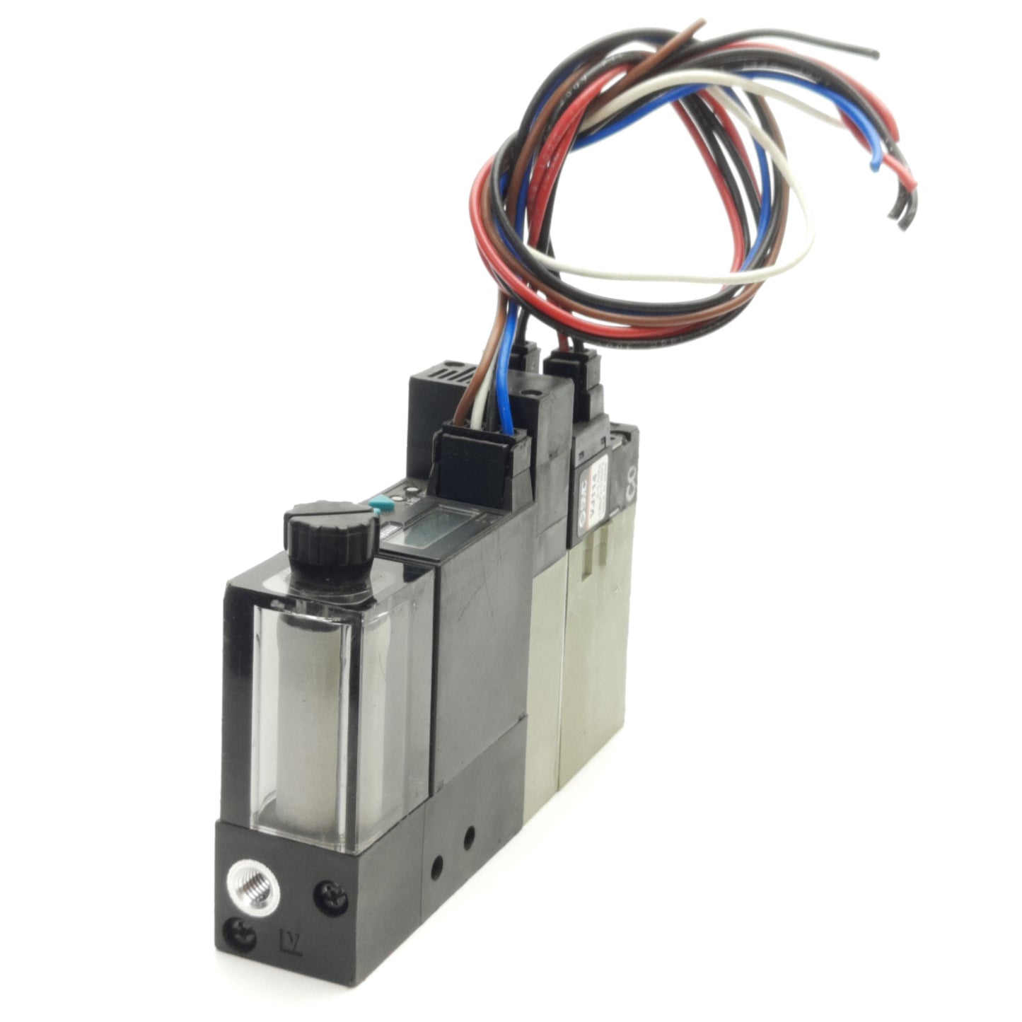 Used SMC ZSE3-0X-23 Vacuum Switch W/ VJ114 24v DC Sol Valve, M5, NPN Output