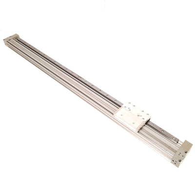 Used SMC MY1H20-800-XB11 Linear Guide Slide Table Bore: 20mm, Stroke: 800mm, M5 Ports