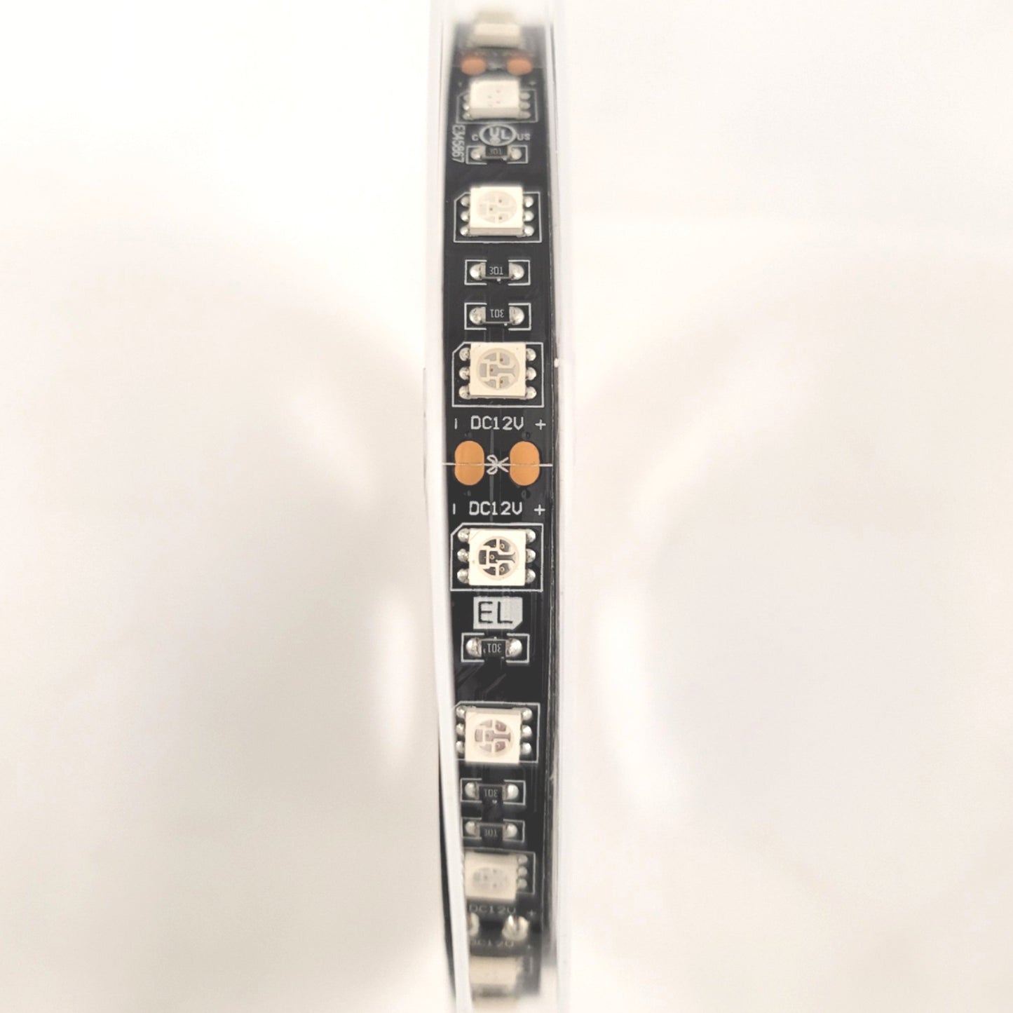 New Environmental Lights amberrf5050-60-reel Amber LED Light Strip, 5m Reel, 12VDC