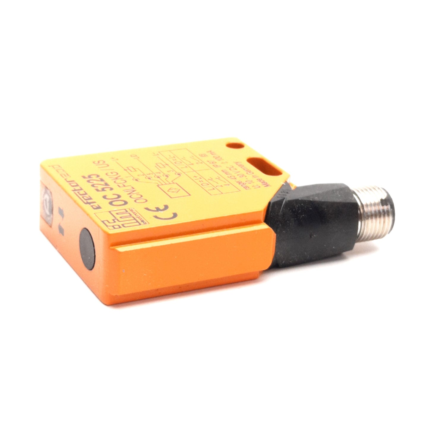 New IFM OCNLFCKG/US-100 OC5225 Photoelectric Sensor 45mm Range, 10-30V DC, M12 5-Pin