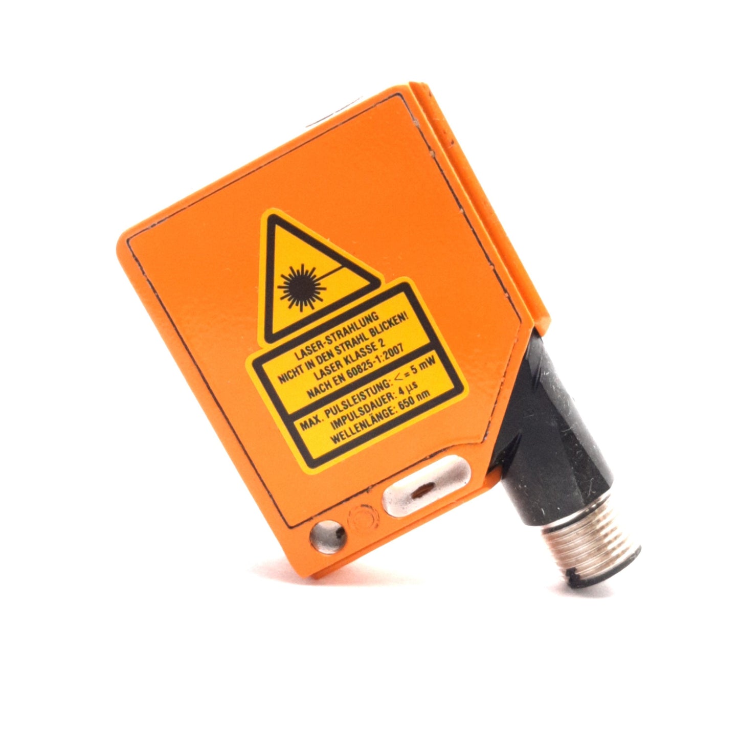 New IFM OCNLFCKG/US-100 OC5225 Photoelectric Sensor 45mm Range, 10-30V DC, M12 5-Pin