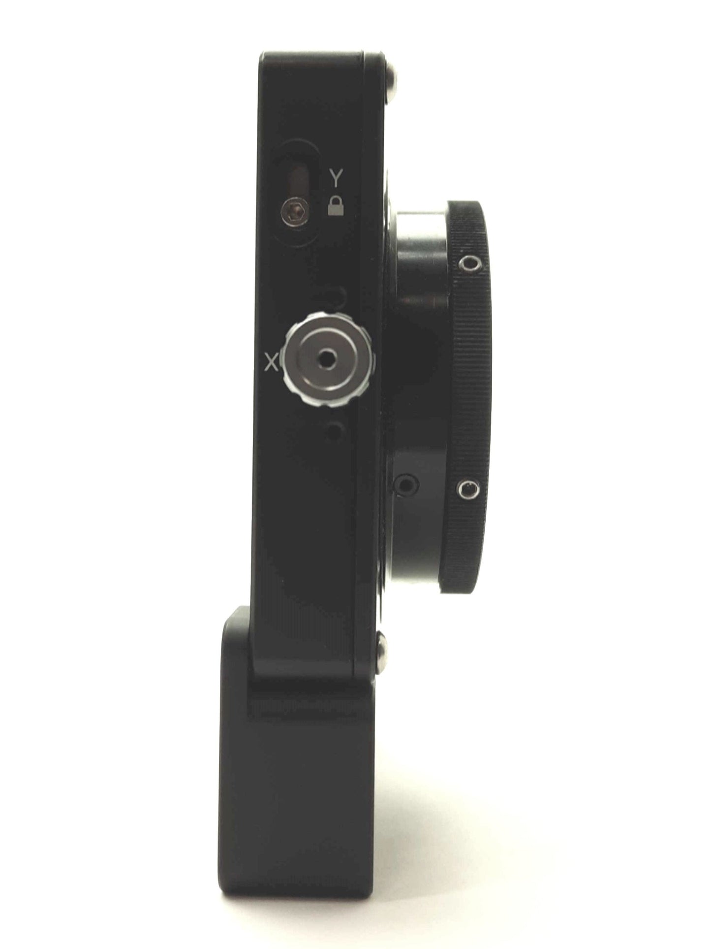 Used Newport LP-2A-XY Two Axis Lens Positioner, Ø2" Lens, XY ±3.2mm, 76.2mm Axis