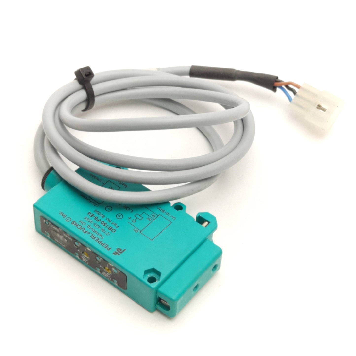 Used Pepperl & Fuchs OB150-F6-E4 Photoelectric Sensor 15-150mm Range, NPN, 10-30V DC