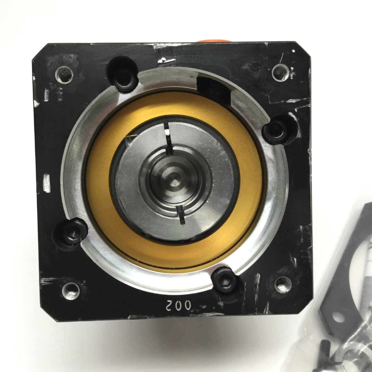 Used Parker PV34FE-003 Planetary Gearhead, 3:1 Ratio, NEMA 34, 310 in-lb, Ø1/2" Shaft