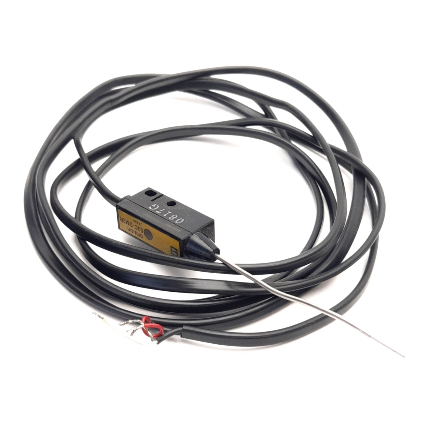 Used Omron E3C-DM2R Diffuse Reflective Sensor 2mm Range, Red LED, 1m/s