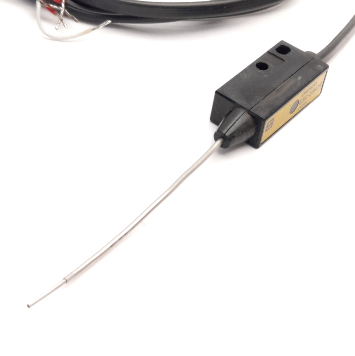 Used Omron E3C-DM2R Diffuse Reflective Sensor 2mm Range, Red LED, 1m/s