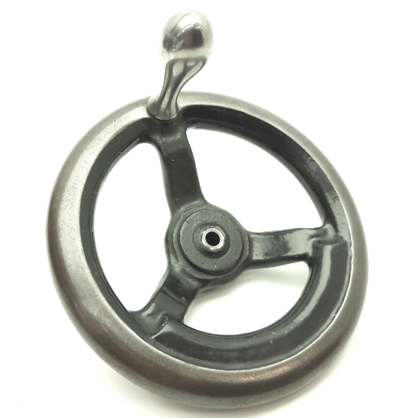 Used CBC H29472 Handwheel/Crank/Handle, 8 1/4" OD, 16mm Bore, for CNC, Mill, Lathe
