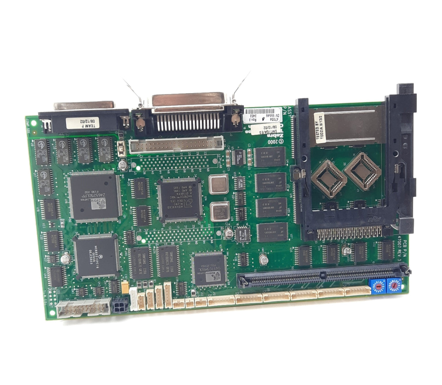 Used Zebra 47004 Main Logic Board 8MB RAM For Zebra 140XIIII