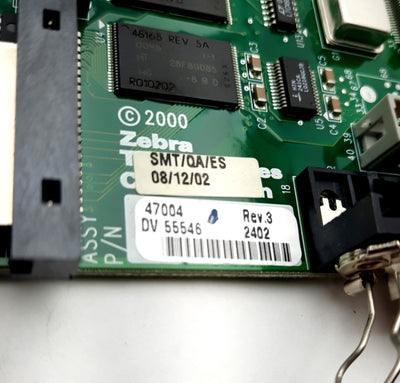 Used Zebra 47004 Main Logic Board 8MB RAM For Zebra 140XIIII