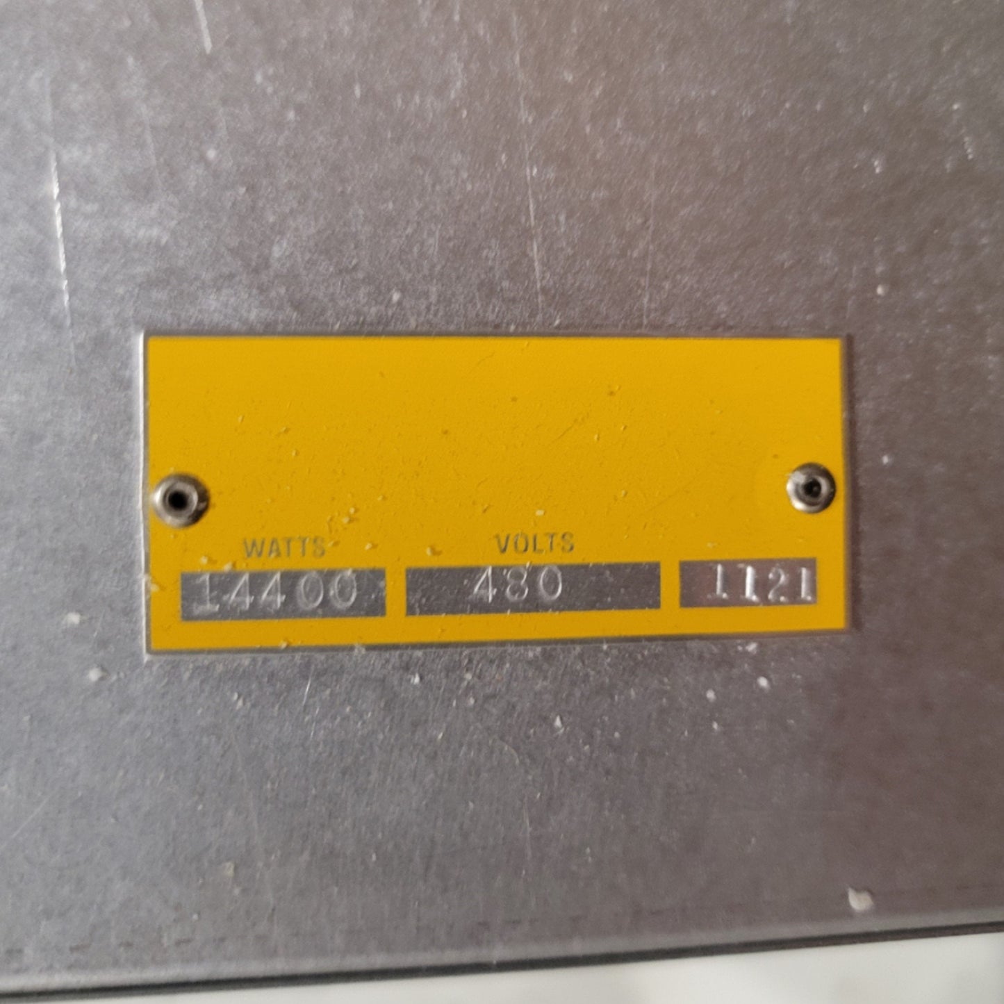 Used Solar Products 2424-25-480-3Z-CK 24" x 24" Heater For Thermoforming Machine 480V