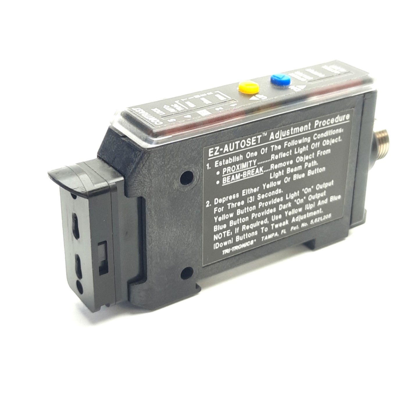 Used Smarteye EZPIC EZ-Pro Photoelectric Sensor 10-30V DC, PNP/NPN, w/ F5 Light Block